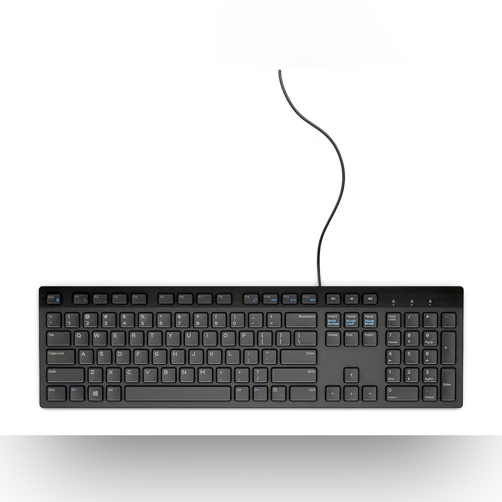 NWT-Dell KB216 USB Keyboard ⌨️ Black. Wired. 🖥️ In original packaging. 🆕